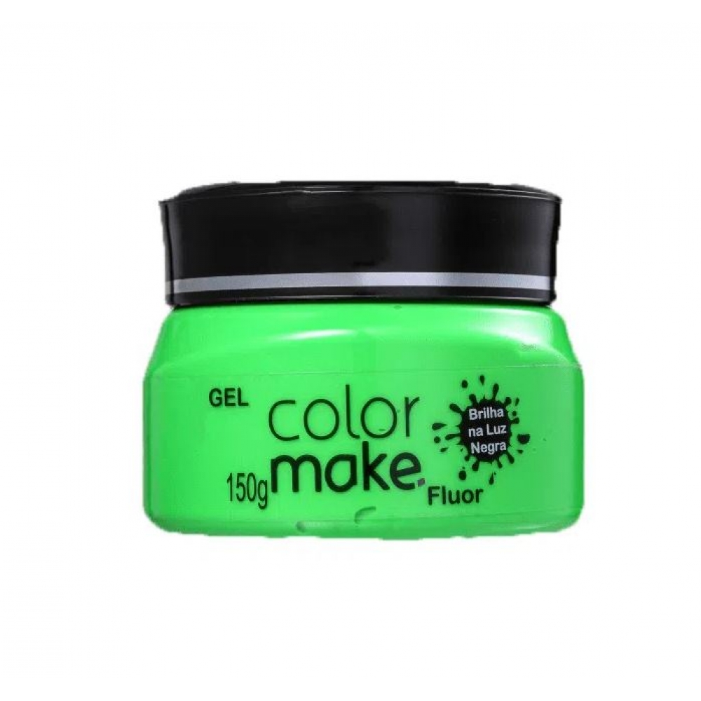 Gel Fluor Colormake 150g - Verde Fluor