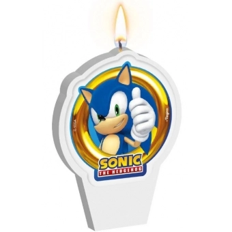 Vela de Aniversário Sonic Regina