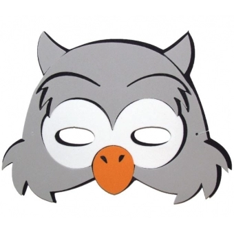 Máscara Coruja E.V.A Grinfest