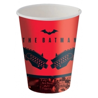 Copo de Papel Batman o Filme 200ml c/8 Festcolor