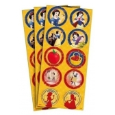 Adesivo Redondo Branca de Neve Clássica c/30 Regina Festas - Temas Infantis