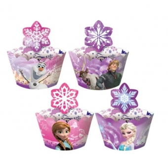 Cupcake Wrapper Frozen c/12 Regina Festas