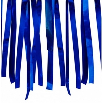 Varal Decorativo de Fitas Metalizadas Azul 10 Metros
