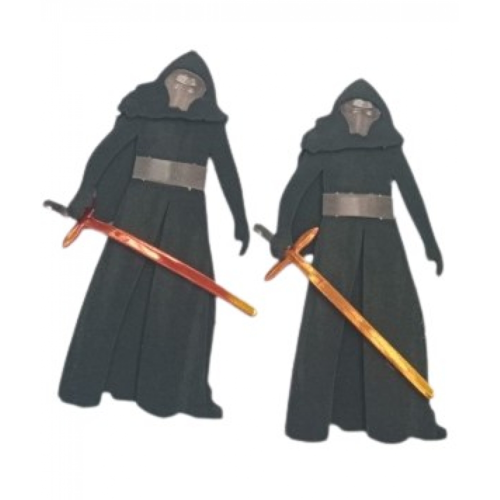 Mini Personagem E.V.A Star Wars Kylo c/6 Piffer - Outlet
