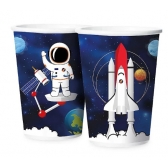 Copo de Papel 180ml Espacial c/12 Regina Festas - Temas Infantis