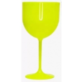Taça de Gin 600ml Acrílica Amarelo Neon - Descartáveis