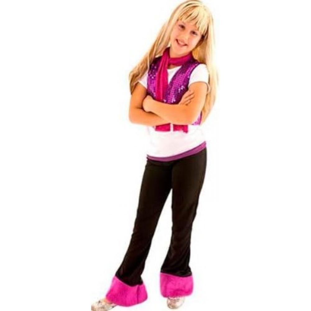 Fantasia Pop Star Infantil Sulamericana - Fantasias em Outlet