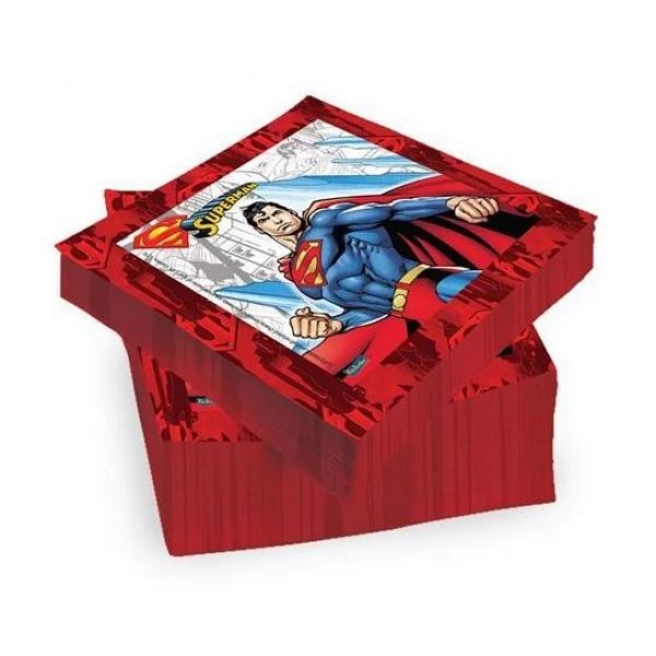 Guardanapo Superman c/20 Festcolor - Temas Infantis