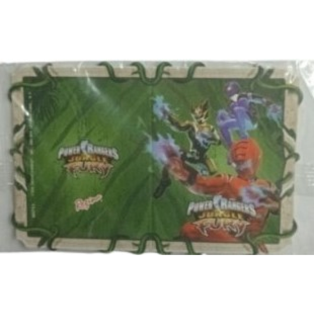 Convite Power Rangers Jungle Fury c/8 Regina Festas - Outlet