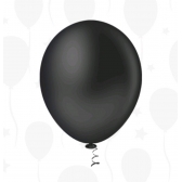 Balão 9 Liso Preto c/50 Pic Pic - Balões