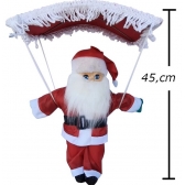 Enfeite Natal Papai Noel no Paraquedas - Natal