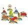 Decoração de Mesa Cars Junior c/8 Regina Festas - Temas Infantis