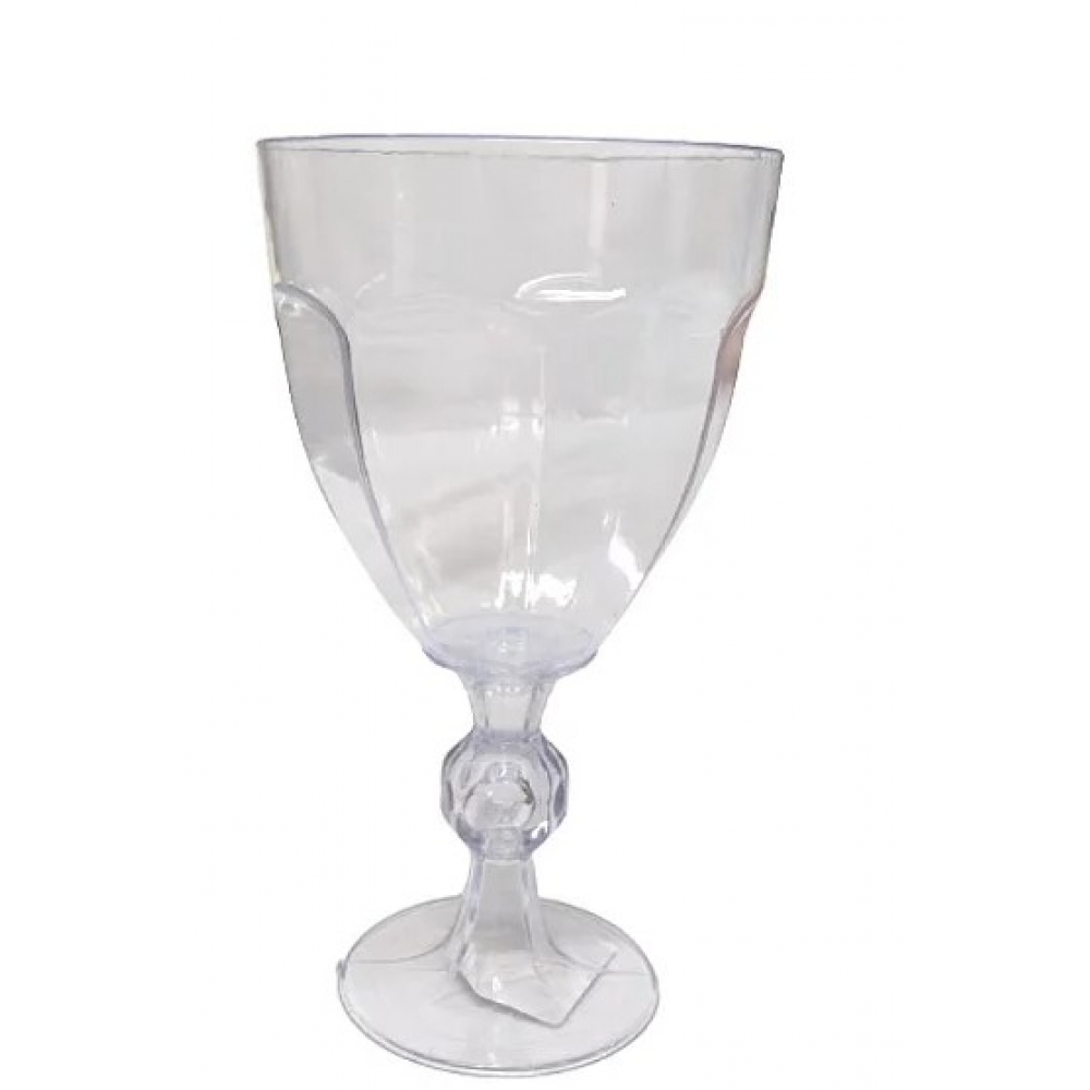 Taça Acrílica Refresco 400ml Transparente - Descartáveis