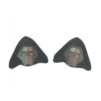Enfeite Mini Carinhas E.V.A Star Wars Kylo c/6 Piffer