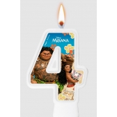Vela Numeral Moana Regina Festas - Moana