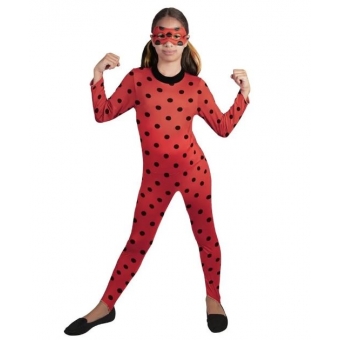 Fantasia Ladybug Luxo Infantil Novabrink