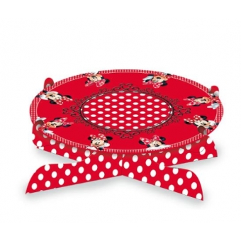 Base Para Bolo 29cm Red Minnie Regina Festas