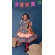 Vestido Junino Infantil Arraia Laranja - Fantasias Juninas