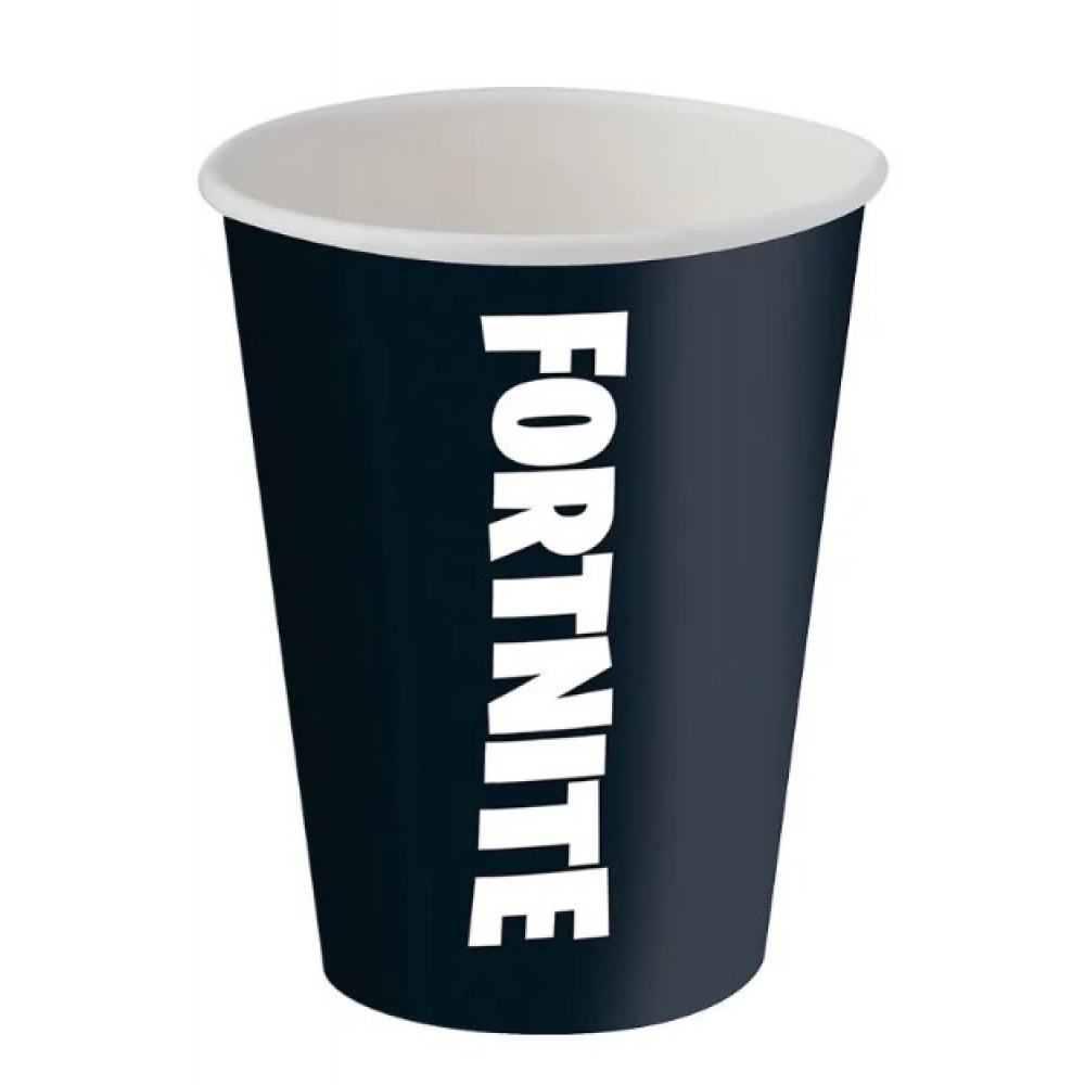Copo de Papel Fortnite 200ml c/8 Festcolor - Temas Infantis