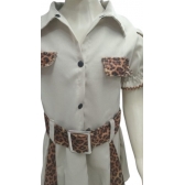 Fantasia Safari Feminino Infantil Tom Sobre Tom - Fantasias Infantis