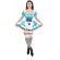 Fantasia Princesa Alice Naipes Adulto Rei Eli Ana - Fantasias Adultos