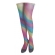 Meia 7/8 Colorida Tie Dye Adulto - Acessórios para fantasia