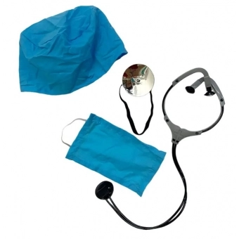 Kit Fantasia Médico Com 4 Peças