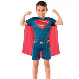 Fantasia Super Homem Curta Infantil Regina Festas