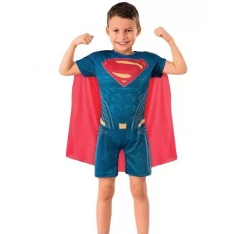 Fantasia Super Homem Curta Infantil Regina Festas