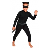 Fantasia Cat Noir Luxo Infantil Novabrink - Fantasias Infantis