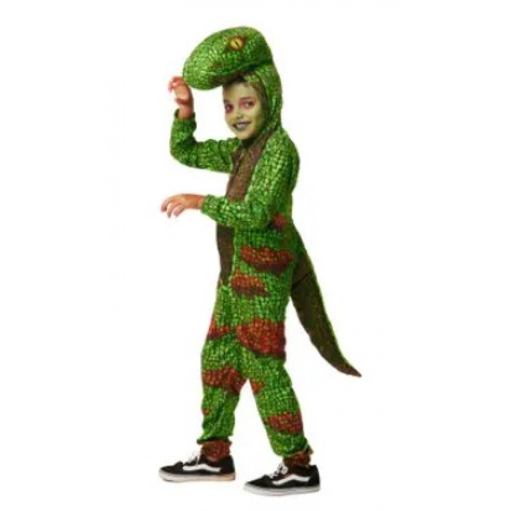 Fantasia Dinossauro Lagarton Infantil Super - Fantasias Infantis