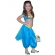 Fantasia Odalisca Azul Infantil Rei Eli Ana - Fantasias Infantis