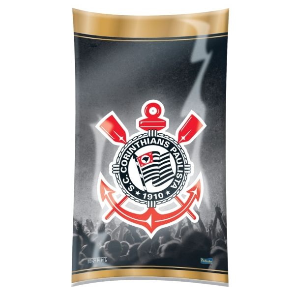 Sacola Plástica Corinthians c/8 Festcolor - Clubes de Futebol