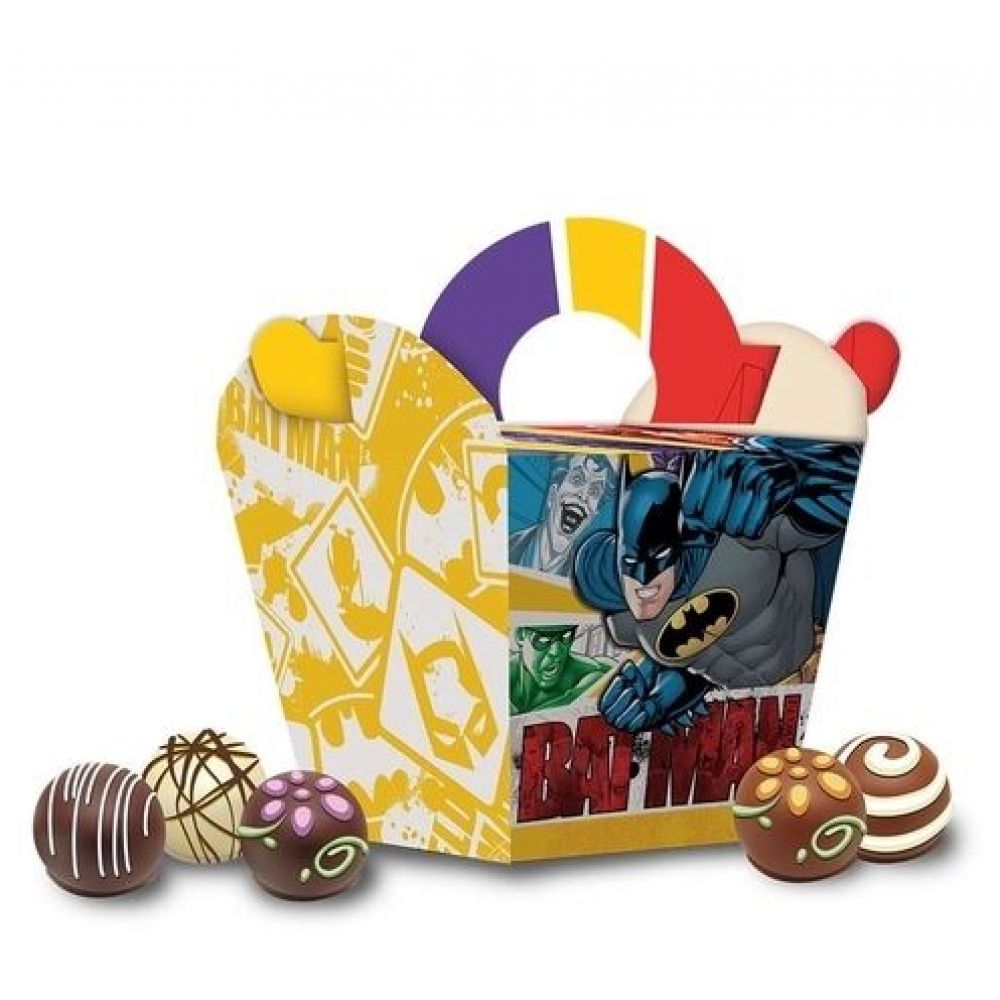Caixa Surpresa Especial Batman Novo c/8 Festcolor - Temas Infantis