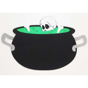 Painel E.V.A Halloween Caldeirão Grande Piffer