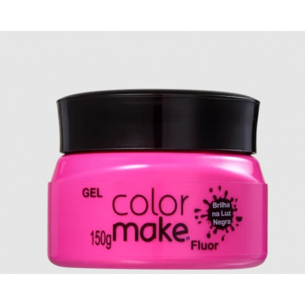 Gel Fluor Colormake 150g - Pink Fluor