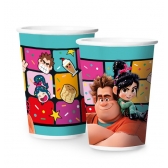 Copo de Papel 180ml Wifi Ralph c/8 Regina Festas - Outlet