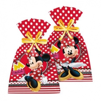 Sacola Surpresa Red Minnie c/8 Regina Festas