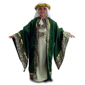 Fantasia Rei Mago Baltazar Infantil Masquerade