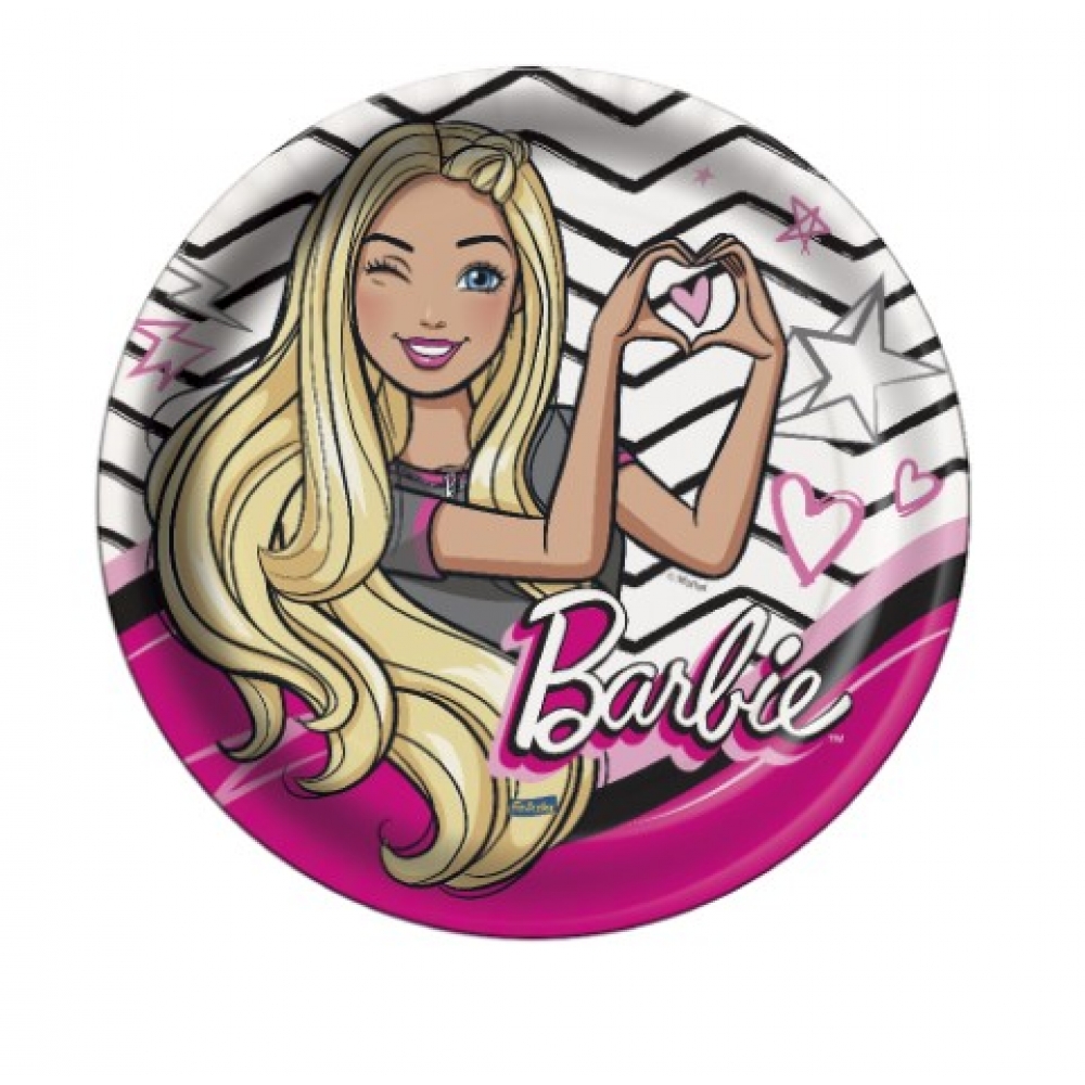 Topper Para Bolo Barbie c/4 Festcolor - Tema Infantil - Felix Fantasias