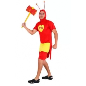 Fantasia Chapolin Curto Adulto Sulamericana