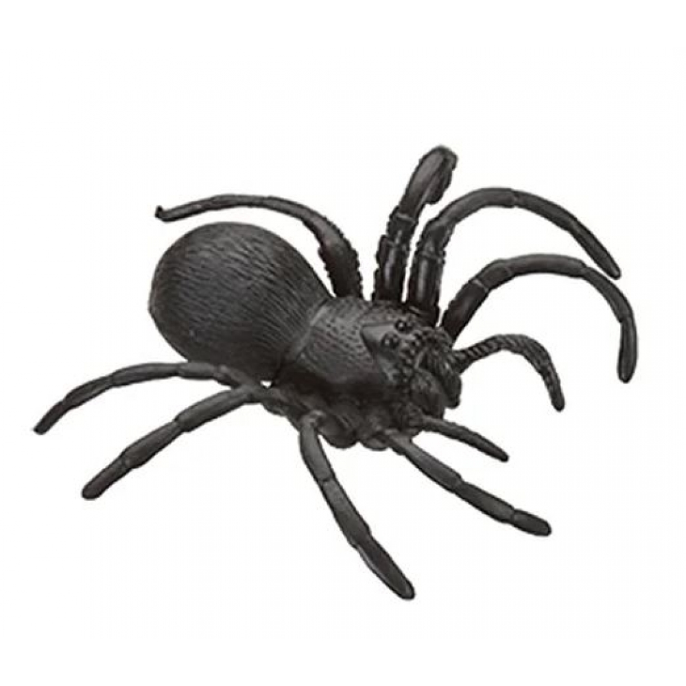 Aranha de Borracha Preta Halloween - Halloween