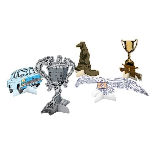 Decoração de Mesa Harry Potter c/8 Festcolor - Temas infantis