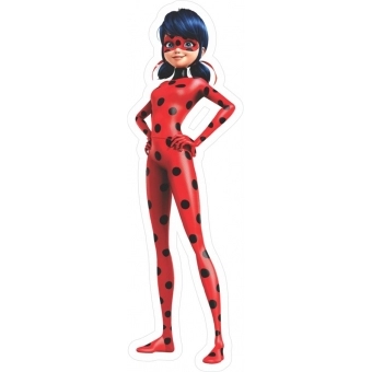 Mini Painel impresso E.V.A Ladybug Piffer