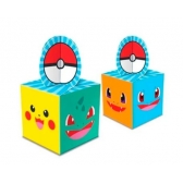 Caixa Para Lembrancinhas Pocket Monsters c/8 Junco - Temas Infantis