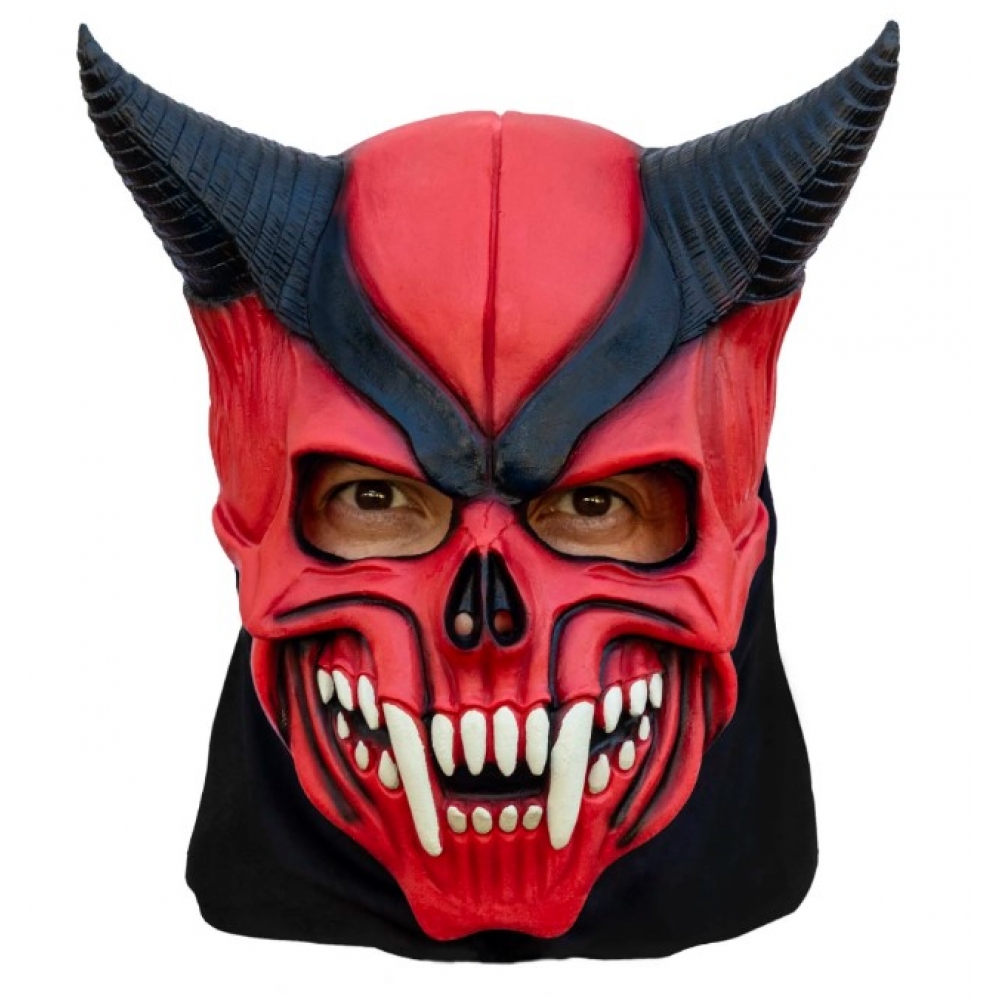 Máscara Ariano Vermelho Capuz Spook - Halloween