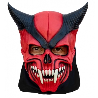 Máscara Ariano Vermelho Capuz Spook