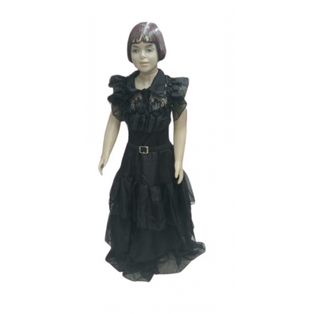 Fantasia Wandinha Baile Infantil Tom Sobre Tom - Fantasias Infantis