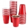 Copo 400ml Biodegradável Americano Vermelho c/25 Trik Trik - Descartáveis