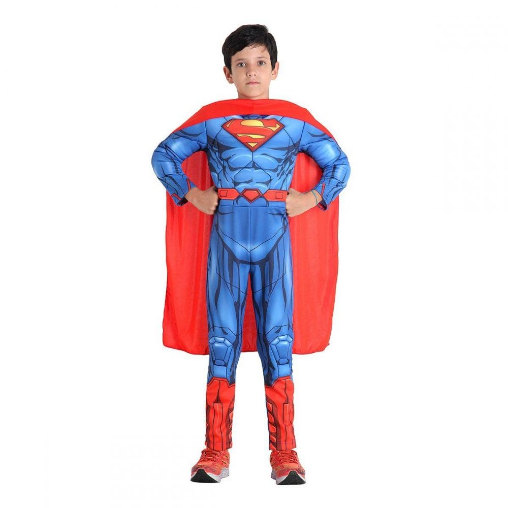 Fantasia Super Homem DC Comics Peitoral Infantil Sulamericana - Infantil